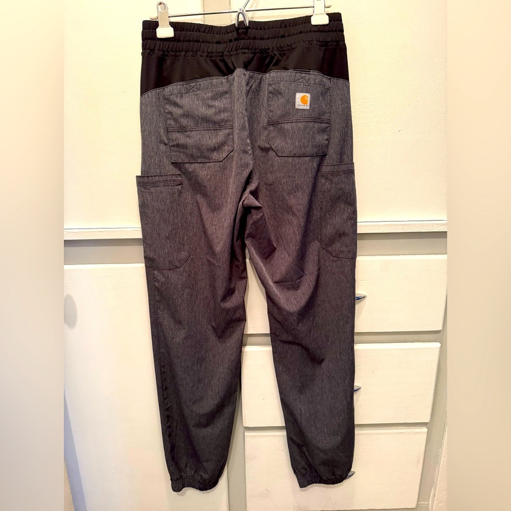 Men’s Carhartt Force Liberty twill jogger scrub pant, size M/ tall